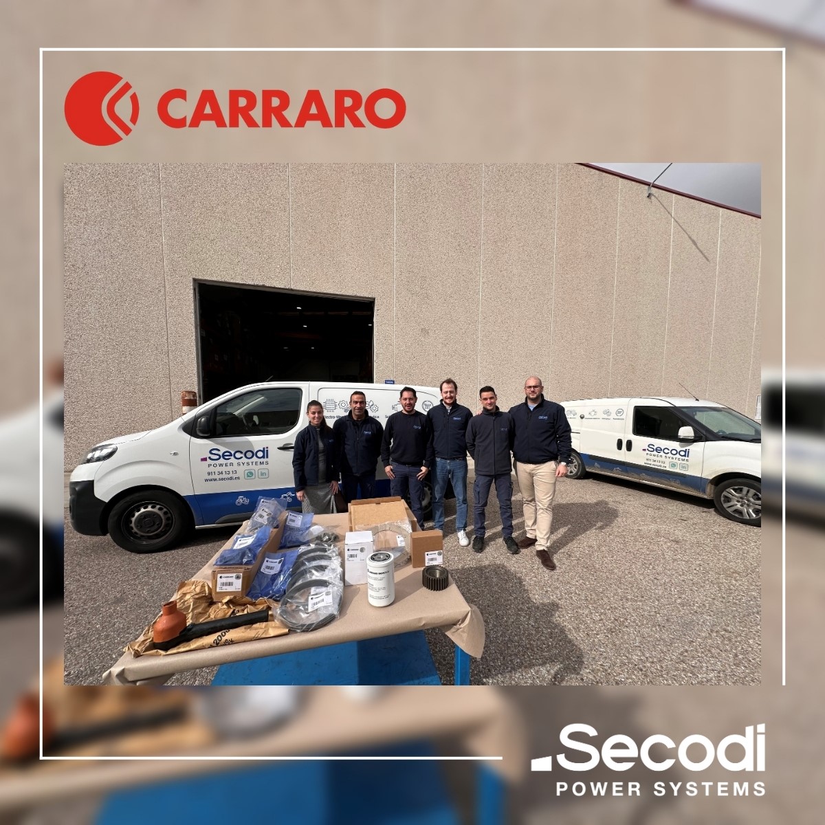 Nuovo service center Carraro in Spagna!