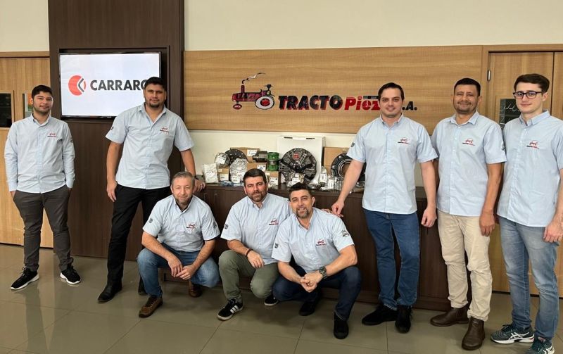 Nuovo Carraro Spare Partner in Paraguay: Tractopieza!